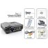 LED Multimedia Projector Built In DVD Player