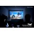 LED Multimedia Projector Built In DVD Player