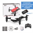 LF606 Mini Drone with Camera Altitude Hold RC Drones with Camera HD Wifi FPV Quadcopter Dron RC Helicopter VS Z1, JDRC JD-16, HDRC D2, SM M1 Standard without camera white