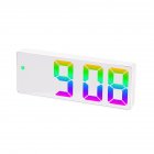 Led Electronic Bedroom Alarm Clock 12/24 Hours Adjustable Brightness Desk Clock