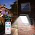Led Solar Wall Lamp 3 Mode Ip65 Waterproof Motion Sensor Street Light For Garden Courtyard Porch Yard JX F56 light