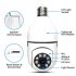 Light Bulb Security Camera 4X Digital Zoom Wifi Outdoor Indoor Light Bulb Camera Motion Detection Easy Installation For E27 Socket White