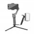 Light Handle Bracket For DJI Osmo Mobile 2 3 120 LEDs Dimmable Video Vimble Vlog Fill Light Photography black