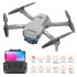 Lsrc Xt9 Wifi Fpv With 4khd Dual Camera Altitude Hold Mode Foldable RC Drone Quadcopter RTF  optical Flow Location  Dark Gray 4K Aerial 3 Battery
