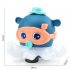 Luminous Octopus Electric  Toy With Sound Light Model Suspended Blowing Ball Toy Music Toys Great Gifts For Kids Boys Girls blue