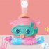 Luminous Octopus Electric  Toy With Sound Light Model Suspended Blowing Ball Toy Music Toys Great Gifts For Kids Boys Girls blue