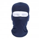 Lycra Fabrics Ski Face Mask <span style='color:#F7840C'>Motorcycle</span> Cycling Bike Skateboard Balaclava Dark blue_Average size