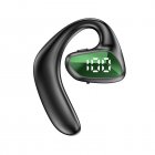 M-k8 Wireless Bluetooth-compatible Headset Hanging Ear Type Right Ear Unilateral Business Sports Headphones Earbuds green