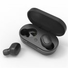 M1 Wireless Headphones Bluetooth 5.0 TWS <span style='color:#F7840C'>Earphone</span> Bluetooth Headset HiFi Running Mini Sports <span style='color:#F7840C'>Earphone</span> Black