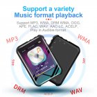 M16 Bluetooth Portable MP3 Player HIFI Sport Music Speakers MP4 Media <span style='color:#F7840C'>FM</span> <span style='color:#F7840C'>Radio</span> Recorder for Students English Learning 16 GB