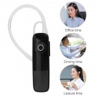 M165 Wireless Bluetooth Headset Hands-free Calling Business Earphone Compatible For Xiaomi/iphone 12 black