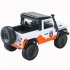 MN 99A 1 12 4WD RC Cars 2 4G Radio Control RC Cars Toys RTR Crawler Off Road Buggy For Land Rover Vehicle Model Pickup Car white 2 batteries