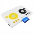 MP3 Player built into a standard cassette casing  letting you either use  it as a uniquely old school shaped MP3 Player  or with any car cassette  or cassette p