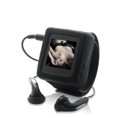 MP4 Player Watch w/ Snap Band - Timesnap