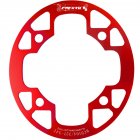 MTB Bike Chainring Protection Cover 32T/34T 36T/38T/40T/42T Bicycle Sprocket Crankset Guard Chainwheel Protector 104bcd oval guard plate 36-38T red