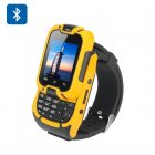 Make calls  take pictures and hold conversations hands free with this Mobile Watch Phone with Keypad  coming with two SIM cards and a Bluetooth headset 