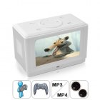 Meet the ultimate in portable media  This new Multimedia Game and Sound Box is the next cool gadget that you can show off to friends and family and features a h