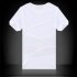 Men 3D Bone Printing Short Sleeve T  Shirt for Summer Wear