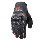 <span style='color:#F7840C'>Men</span> <span style='color:#F7840C'>Motorcycle</span> Riding Protective Gloves For Riders Bikers Orange_M