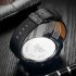 Men Oulm Quartz Sports Watch Multifunction Dual Time Zones Compass Wrist Watch White