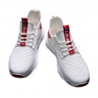 Men Sneakers Trendy Breathable Running Shoes Anti-slip Wear-resistant Soles Casual Sport Shoes