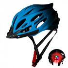 Men Women Piece Molding Cycling Helmet for Head Protection Bikes <span style='color:#F7840C'>Equipment</span> Gradient blue_One size