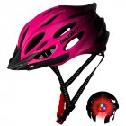 Men Women Piece Molding Cycling Helmet for Head Protection Bikes <span style='color:#F7840C'>Equipment</span> Gradient pink_One size