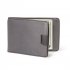 Men s Wallet Leather Pull out 2 Folding Card Holder Wallet black