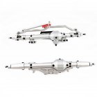 Metal RC Car Front/Rear Axle 1/10 RC Rock Crawler for Axial Wraith 90018 90020 90045 RR10 90048 90053 RC Parts Sturdy Accessories Silver