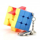 3*3*3 Keychain Stickerless Speed Cube