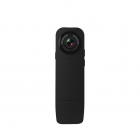 Mini Camera with Pocket Clip Portable Security Camera Support TF Card Video Recording Night Vision Snapshot Camera black