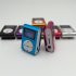 Mini Cube Clip type Mp3 Player Display Rechargeable Portable Music Speaker with Earphone Usb Cable silver