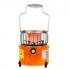 Mini Ice Fishing Heater Outdoor Portable Stainless Steel Oven Gas Heater 2000W