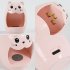 Mini Nail Dryer Creative Cat Shape 3 Lamp Beads Nail Gel Manicure Machine Finger Art Tool Gel Polish Nail Lamp Accessories Pink