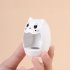 Mini Nail Dryer Creative Cat Shape 3 Lamp Beads Nail Gel Manicure Machine Finger Art Tool Gel Polish Nail Lamp Accessories White