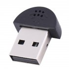 Mini Portable USB 2.0 <span style='color:#F7840C'>Microphone</span> Speech