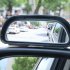 Mini Rearview Car Mirror Assitant Wide Angle Trapezoid Blind Spot Side Rear View Mirror Single pack
