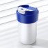 Mini Smart Cooling Heating Cup Low Noise Low Power Digital Display Warmer Cooler Cola Beer Coffee Mug home US plug white