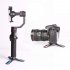 Mini Tripod Phone Clip for Mobile Stand Camera Holder Stabilizer Flexible Head Elevation Angle blue