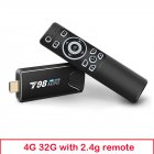 Mini Tv  Stick  Box Tv Android 10 4g 32g T98 Mini Tv Box Rk3318 Tv Box Smart Tv Box Media Player Tv Receiver 4+32G_British plug