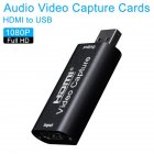 Mini Video Capture Card USB 2.0 HDMI Video Capture Grabber Phone <span style='color:#F7840C'>Game</span> <span style='color:#F7840C'>Camera</span> Capture Recording Box IOS To HDMI/ Type-C To HDMI Capture card