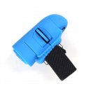 Mini Wireless Finger Ring Mouse Ergonomic Handheld Optical Travel Mice (2.4g Version) blue
