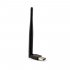 Mini Wireless Wifi 7601 2 4Ghz Wifi Adapter for DVB T2 and DVB S2 TV BOX WiFI Antenna Network LAN Card black USB