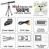Mini Projector with Wifi   Wireless Remote