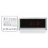 Mirror Alarm Clock with LED Display