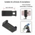 Mobile Phone Bracket Pro Aluminium Q111 Tripod for DSLR Camera Video Fill in Light Bracket black