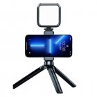 Mobile Phone Fill Light Handheld Rgb Photography Lighting Mini Portable Pocket Selfie Light With Tripod Clip White Color Light