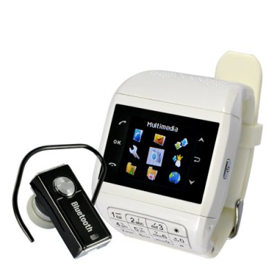 Quartz Phone Watch with Keypad