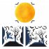 Moon Witch Wall Stickers Halloween Wall Stickers A Set of Stickers 6pcs 31cm x 32cm X3 sheets