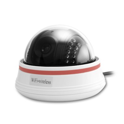 Nightvision Wireless Dome IP Camera